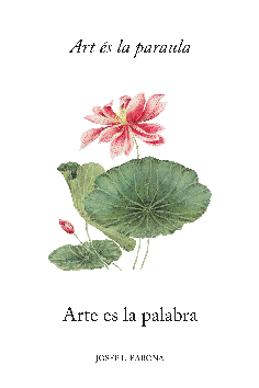 ART ÉS LA PARAULA/ARTE ES LA PALABRA