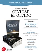 馃摎 Presentaci贸n del libro Olvidar el olvido-JUAN FERRER AMER