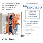 Presentación del libro Lo sencillo de Sergio Torres